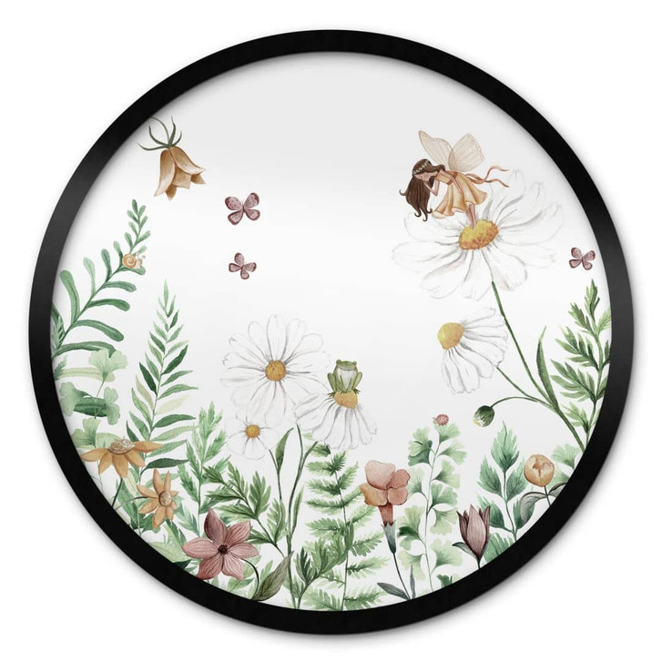 Poster Kikki Belle - Feengarten - Rund - WA337566