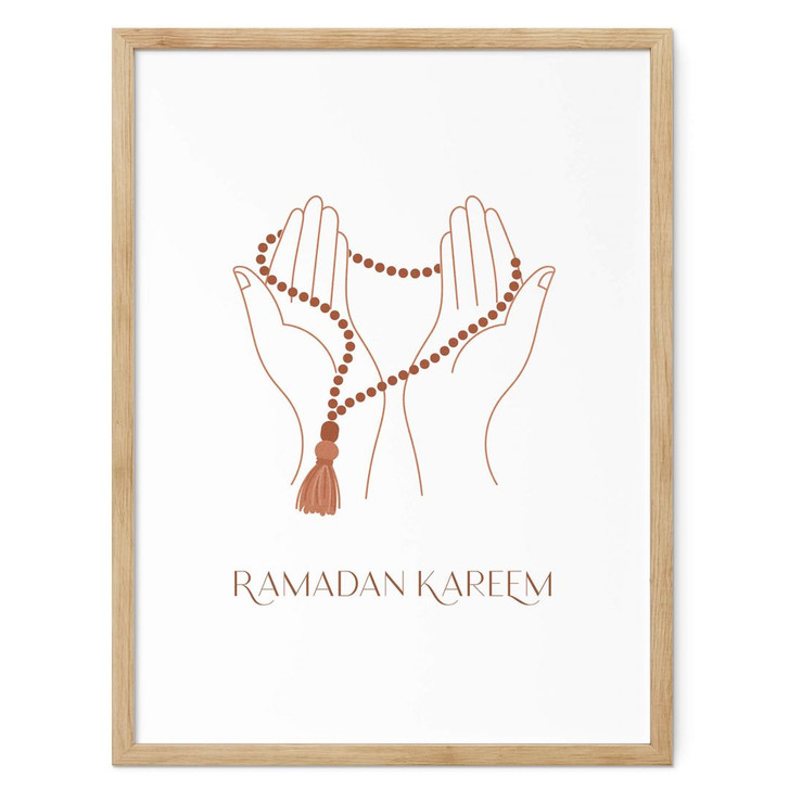 Poster Ramadan Kareem Hände - WA380101