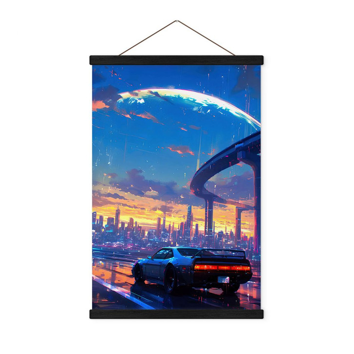 Stoffbild Autofahrt durch den Regen - Takkar - WA429291