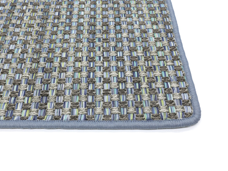 Sunny Kettelteppich Rechteck Wunschmass in Ocean - TS482969