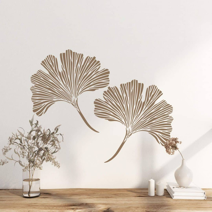 Wandtattoo Gingko Blätter (2-teilig) - WA391435