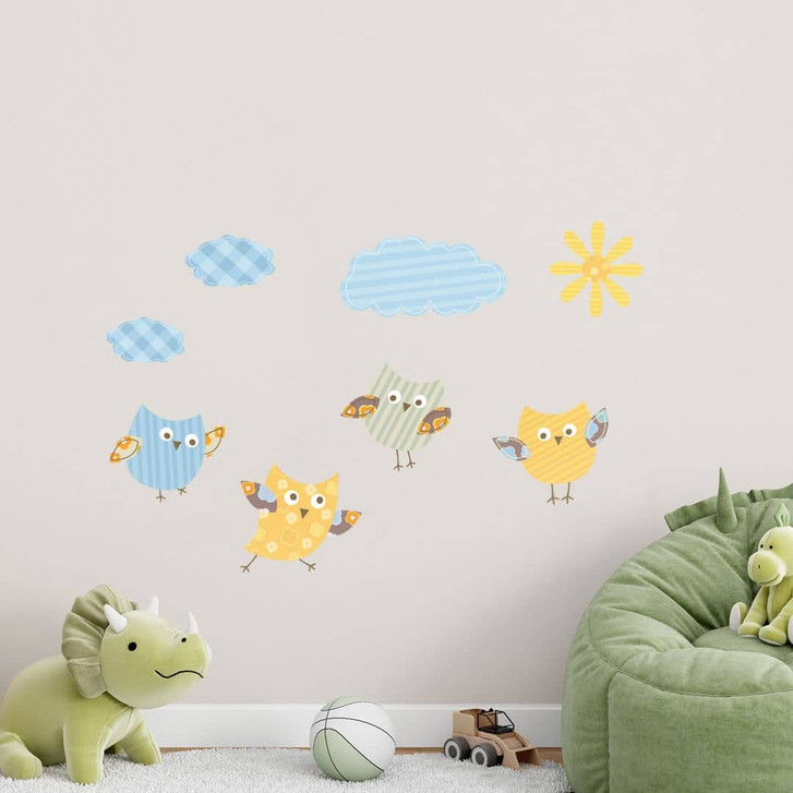 Wandtattoo Lustige Tiere Set 04 (Muster) - WA215030