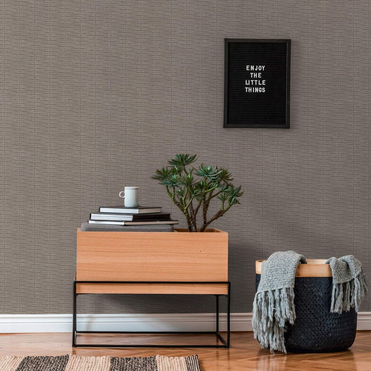 A.S. Création Ethnotapete #Hygge Vliestapete metallic, grau, beige - WA329717