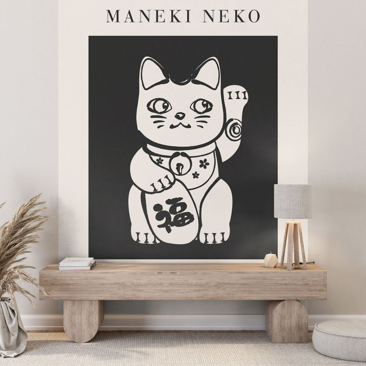 Fototapete Maneki Neko - Die Glückskatze | Winkekatze - KsanaKalpa - WA431886