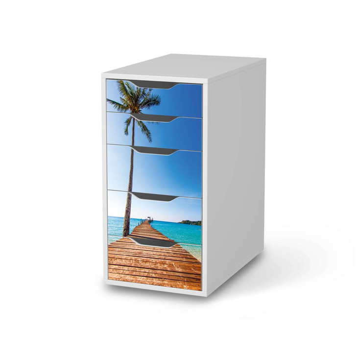 Klebefolie IKEA Alex 5 Schubladen - Caribbean - CR109040