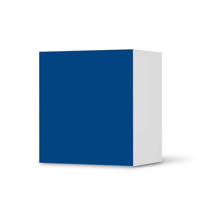 Klebefolie IKEA Besta Regal 1 Türe - Blau Dark - CR109146