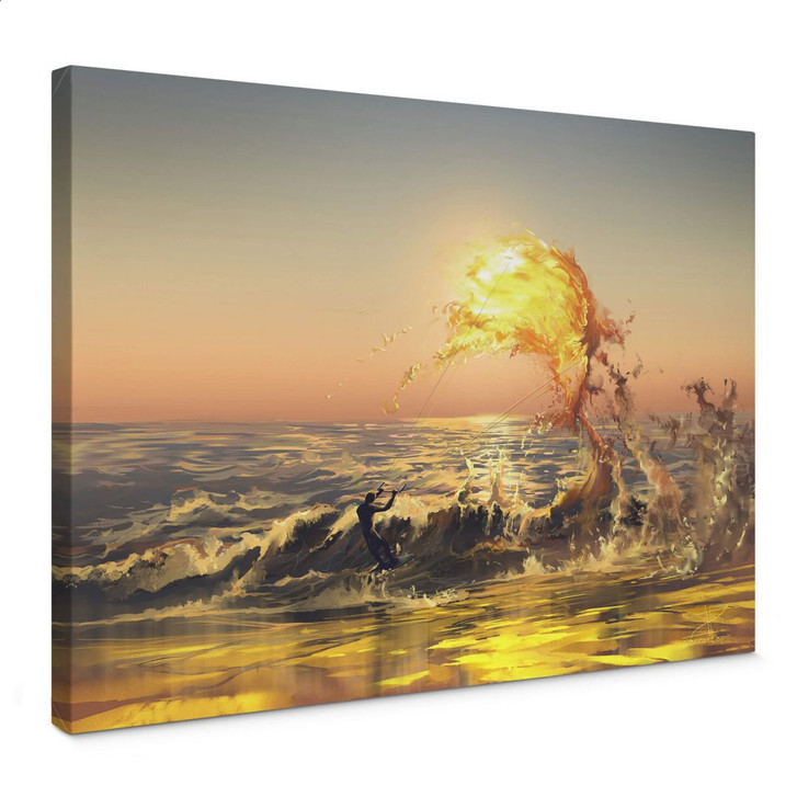 Leinwandbild aerroscape - Feuer Surfer - WA377676