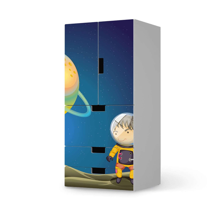 Möbelfolie IKEA Stuva / Malad - 3 Schubladen und 2 kleine Türen - Young Explorer - CR117277