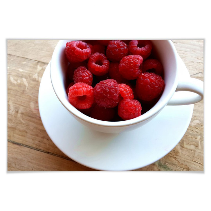 Poster Himbeer-Dessert - WA161526