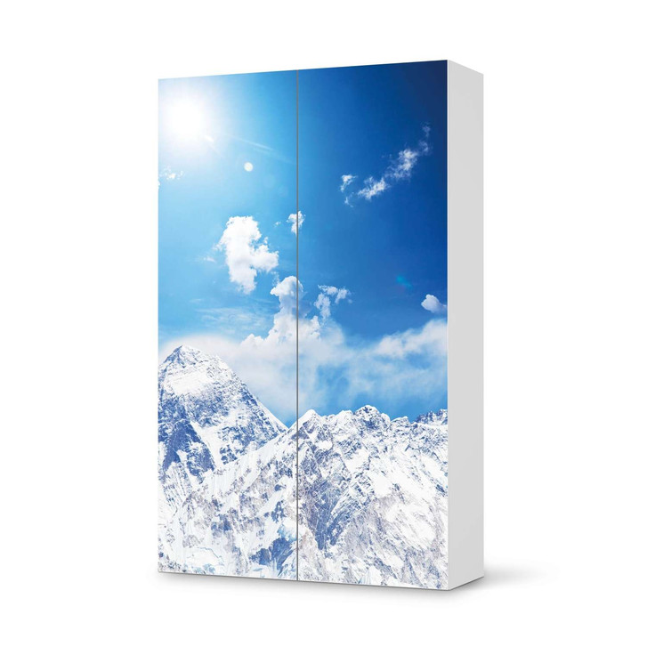Klebefolie IKEA Besta Schrank 2 Türen (hoch) - Everest - CR109274