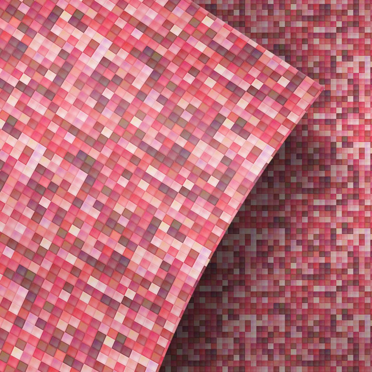 Möbelfolie, Dekofolie - abwischbar - Rotes Mosaik 02 - WA155885