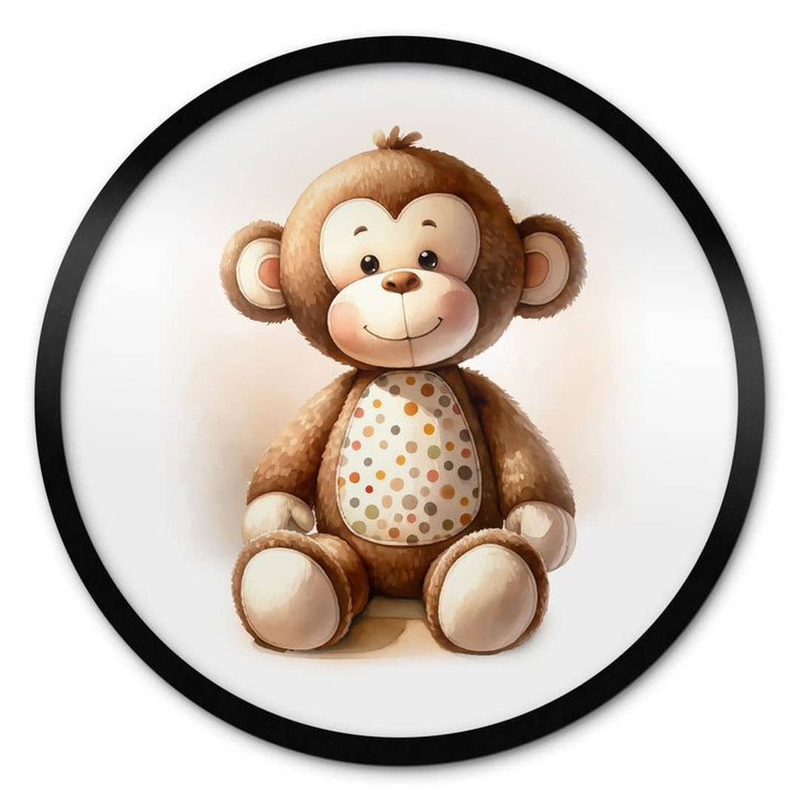 Poster Kleiner Affe - Magnusson - Rund - WA407421