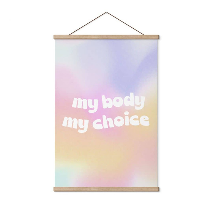 Stoffbild My body my choice - WA504902