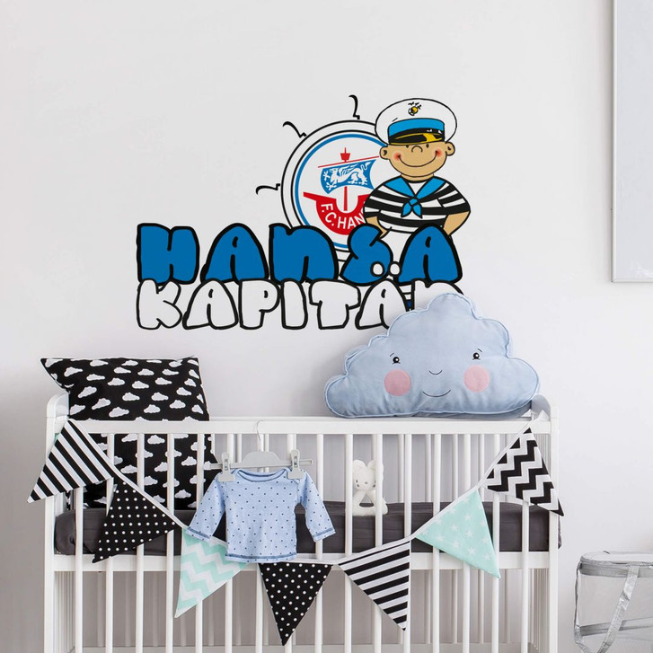 Wandsticker FC Hansa Kapitän - WA200047