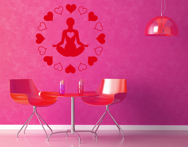 Wandtattoo Yoga - TD16604