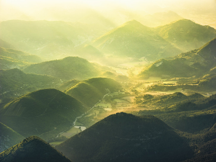 Digitaldrucktapete The Shire - KOSH027-VD2