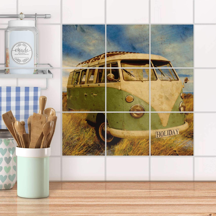 Klebefliesen - Holiday Feeling - 9er Set - CR107930