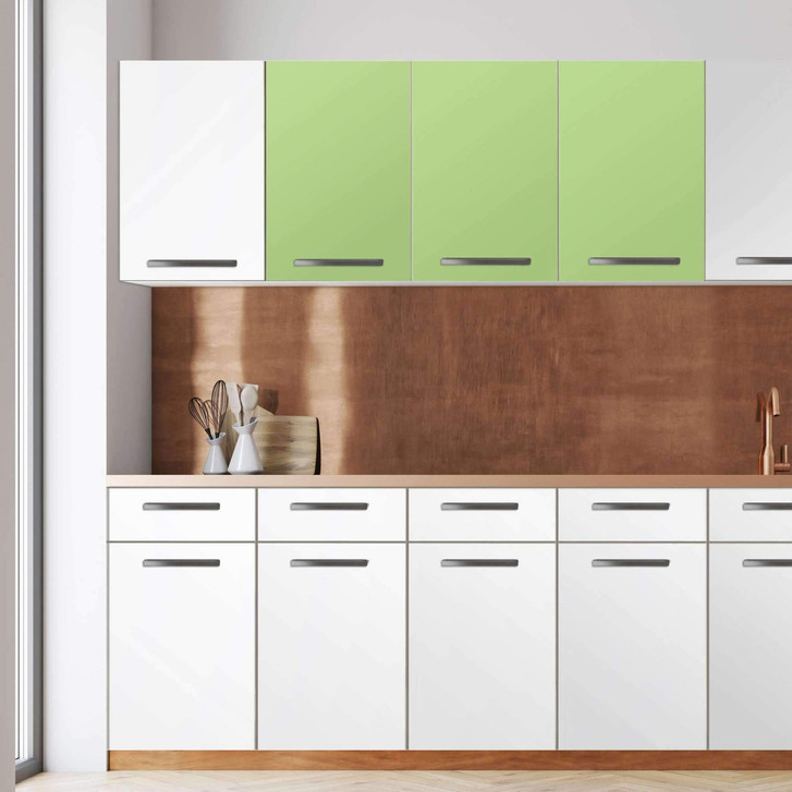 Klebefolie - Wandschrank 120cm Breite - Hellgrün Light - CR108318