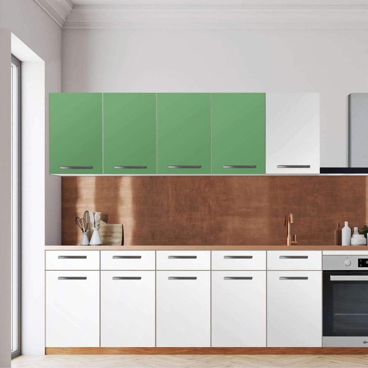 Klebefolie - Wandschrank 160cm Breite - Grün Light - CR108466