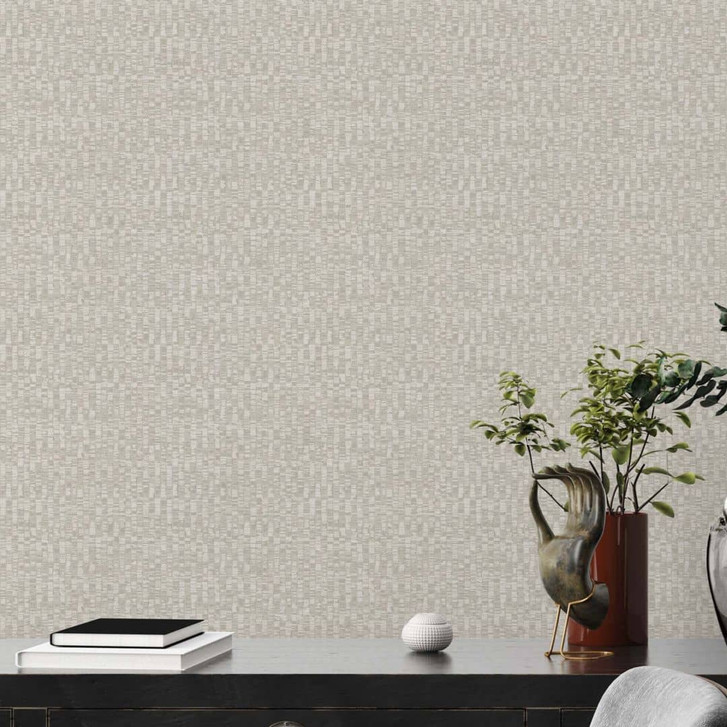 Moderne Tapete Grau Weiss - Wohnzimmer, Schlafzimmer Vliestapete - WA396390