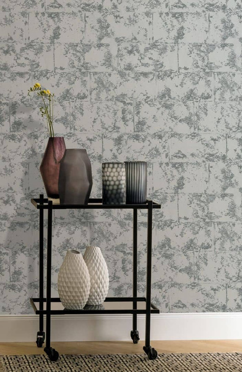 Vliestapete Steinoptik Modern in Grau - WA482970