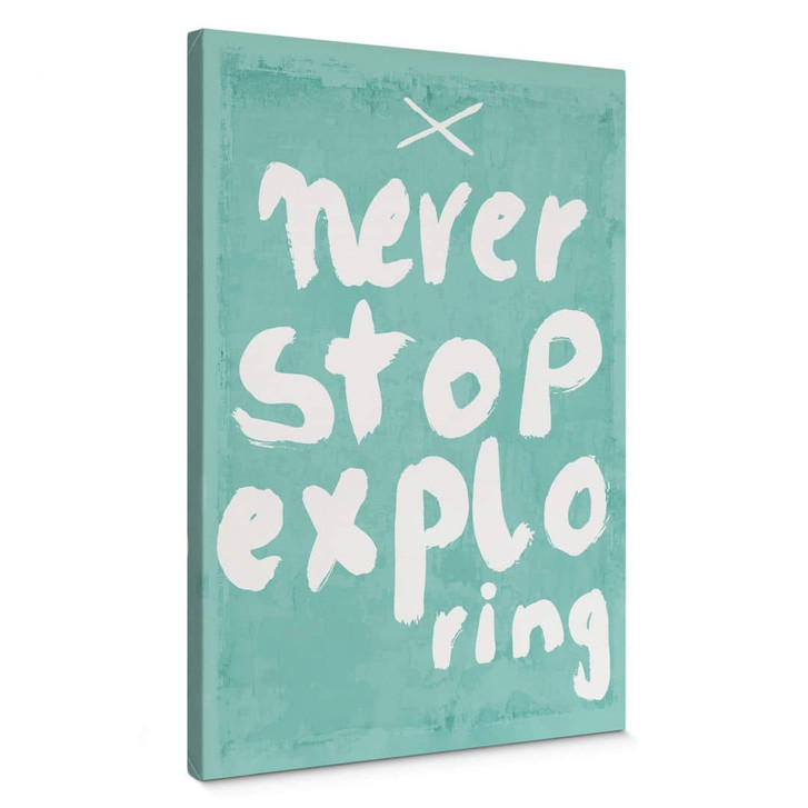 Leinwandbild Treechild - Never stop exploring - WA404104