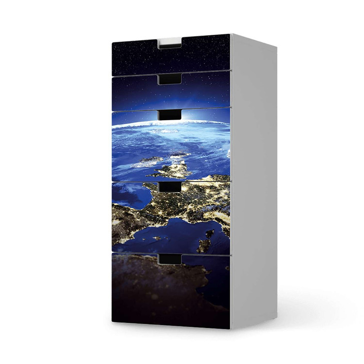 Möbel Klebefolie IKEA Stuva / Malad Kommode - 5 Schubladen - Earth View - CR114078