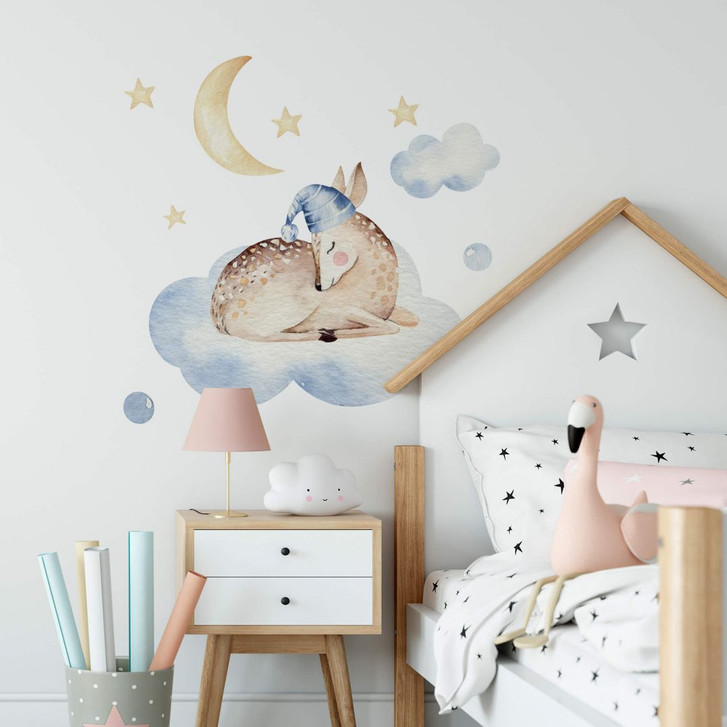 Wandtattoo Kvilis - Schlafendes Reh - WA307811