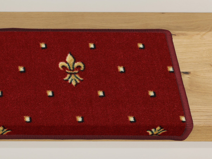 Brahms Stufenmatte Stufenmatte Rechteckig Wunschmass in Rot - TS554176