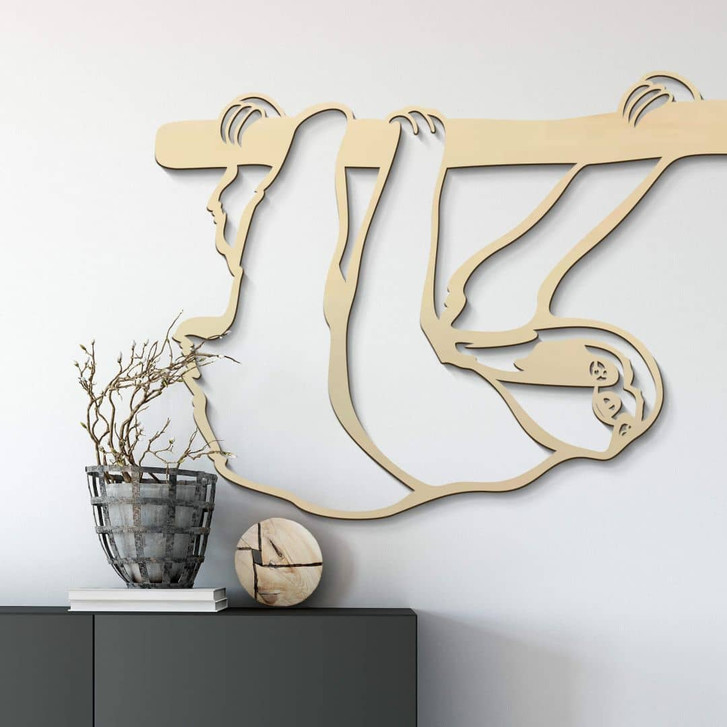 Holzkunst Pappel - Faultier - WA233823