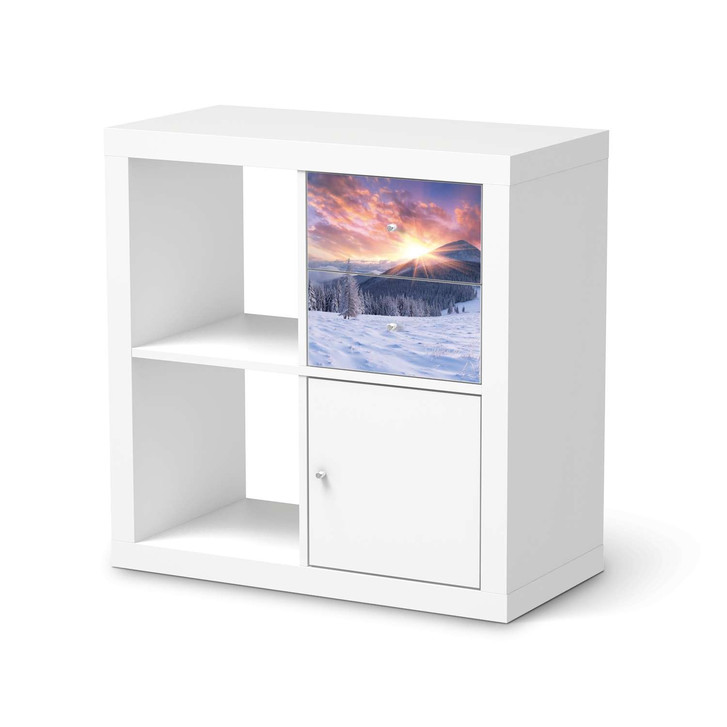 Möbelfolie IKEA IKEA Expedit Regal Schubladen - Zauberhafte Winterlandschaft - CR115167