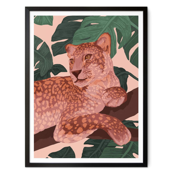 Poster Goed Blauw - Goldener Panther - WA348842