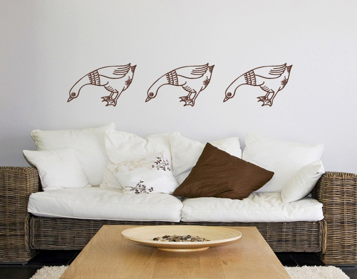 Wandtattoo Landleben Gänse - TD16452
