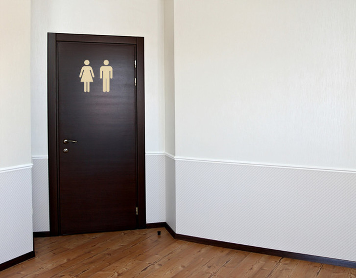 Wandtattoo WC Schild Standard - TD16806