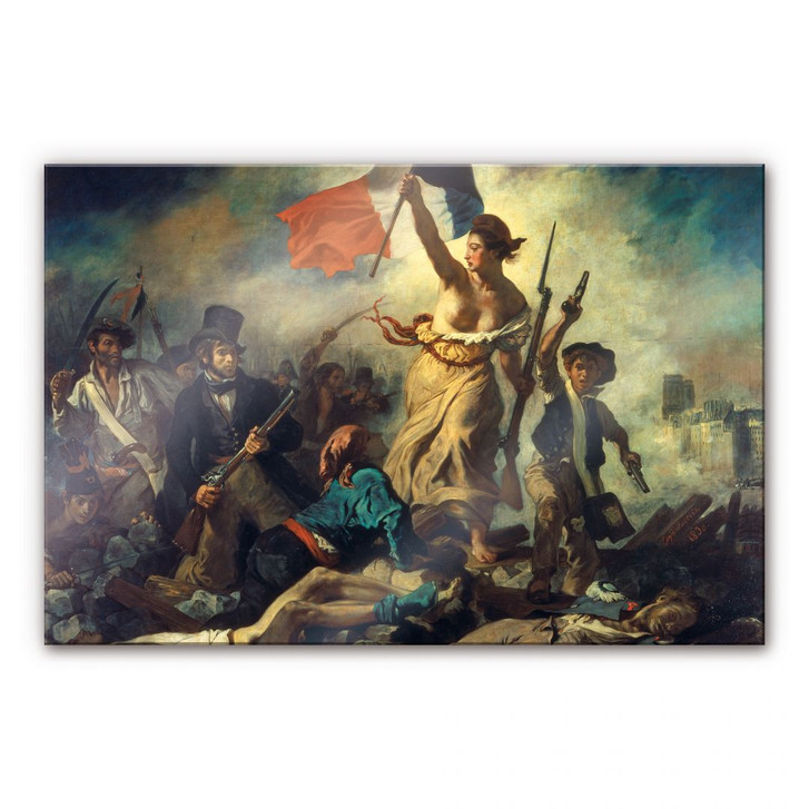 Acrylglasbild Delacroix - Die Freiheit führt das Volk - WA108028