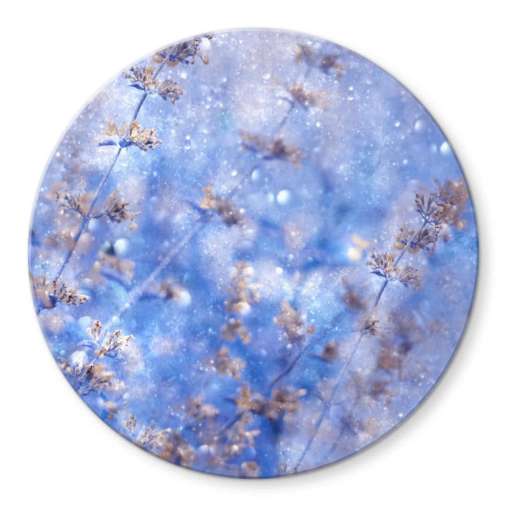 Glasbild Devos - Früher Winter - Rund - WA320484