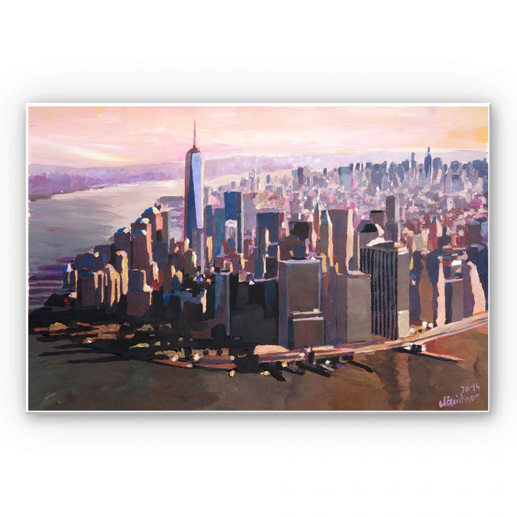 Hartschaumbild Bleichner - Manhattan Freedom - WA129588