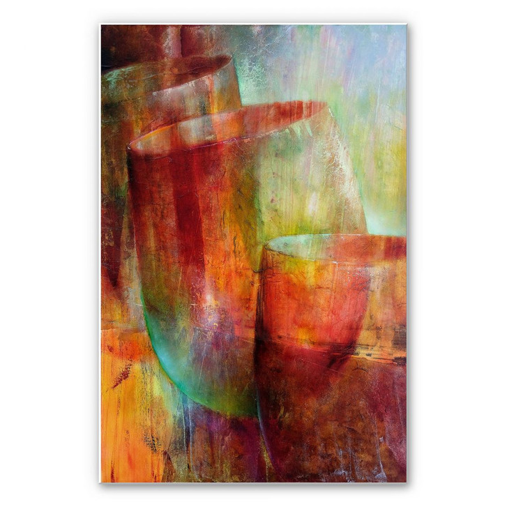 Hartschaumbild Schmucker - Zwei Gläser - WA232996