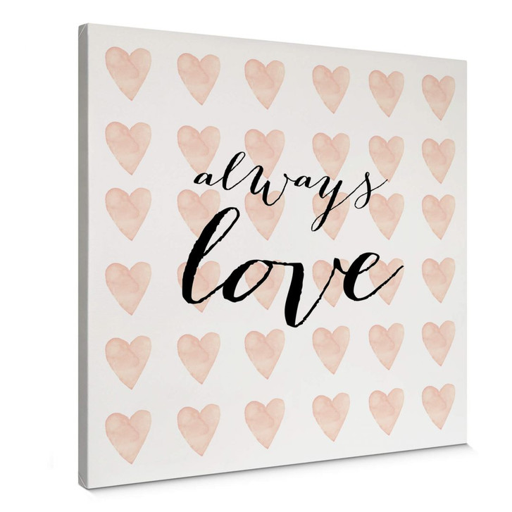 Leinwandbild Confetti & Cream - Always Love - WA360996