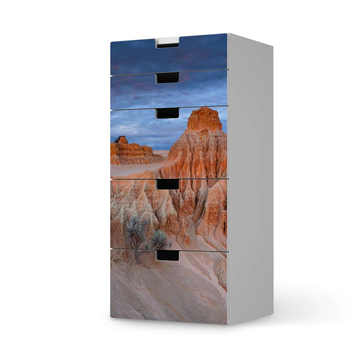 Möbel Klebefolie IKEA Stuva / Malad Kommode - 5 Schubladen - Outback Australia - CR114123