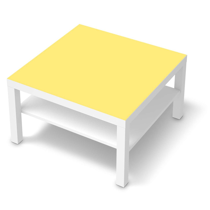 Möbelfolie IKEA Lack Tisch 78x78cm - Gelb Light - CR118441