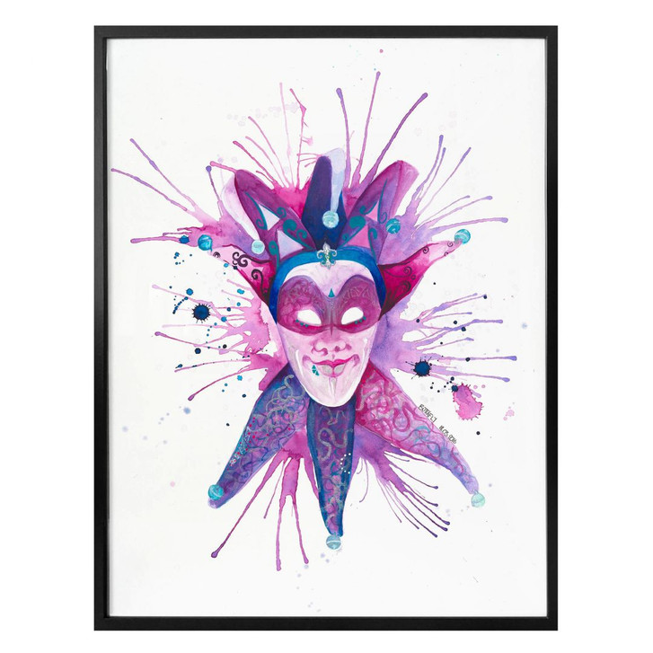 Poster Buttafly - Mardi Gras Mask - WA158596