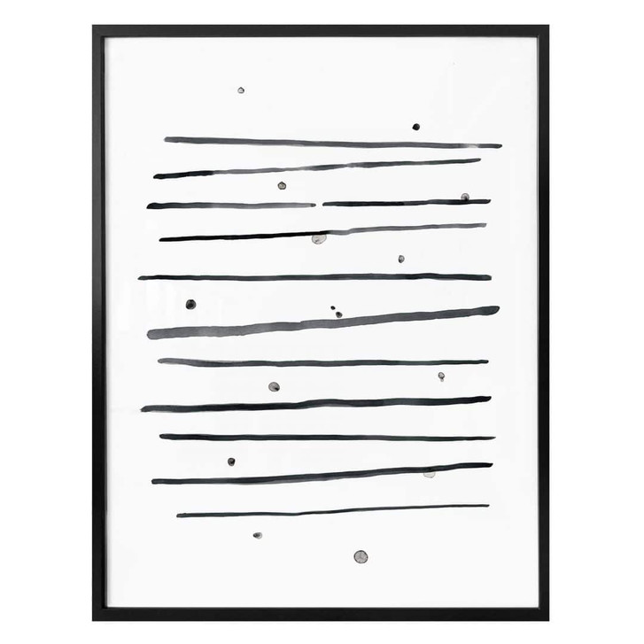 Poster Nouveauprints - Pünktchen und Streifen - WA323500