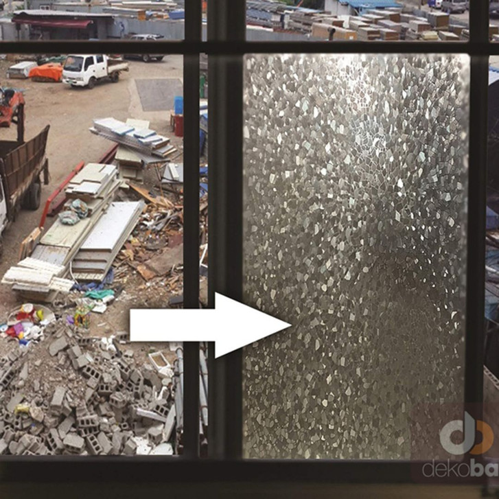 Sichtschutzfolie Kieselmosaik, 45 x 150cm - WA293461