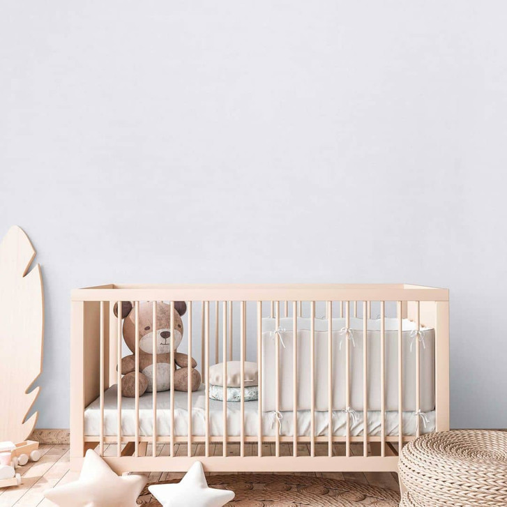 Unitapete Kinderzimmer Hellgrau - Einfarbige Vliestapete - WA465407
