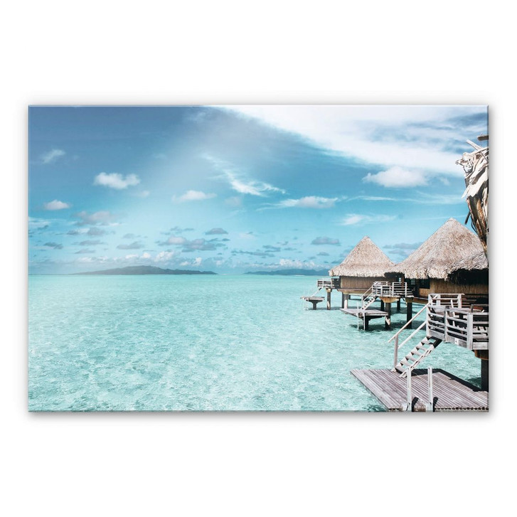 Acrylglasbild Urlaub auf den Malediven - WA230636