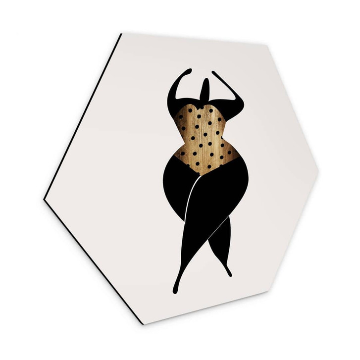 Hexagon - Alu-Dibond Kubistika - Tanz in der Sonne - WA326684