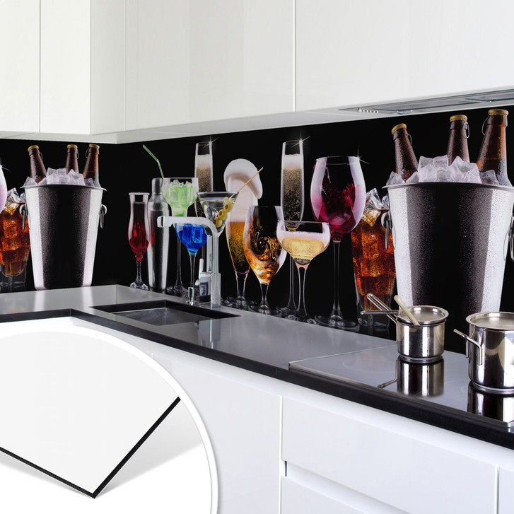 Küchenrückwand - Alu-Dibond - Cocktail Feeling - WA134387