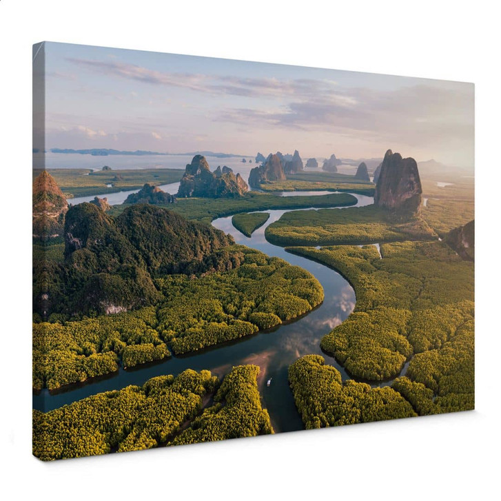 Leinwandbild Colombo - Idyllische Sicht - WA316728