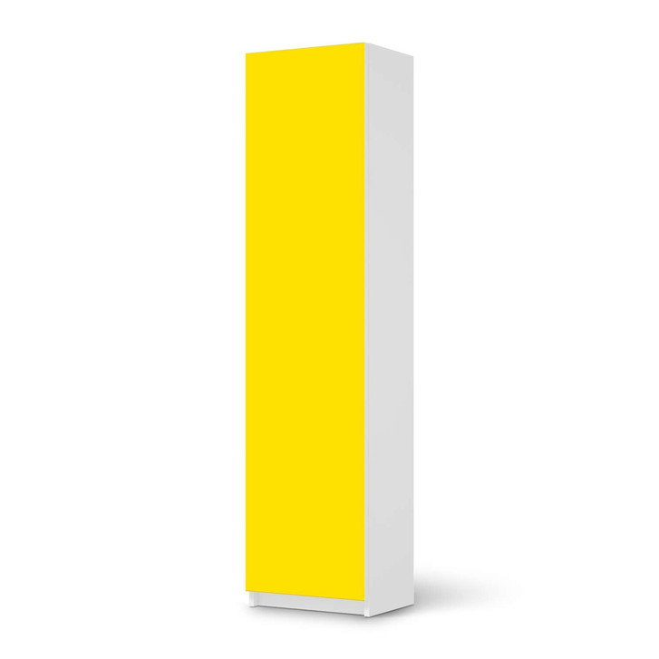 Möbelfolie IKEA Pax Schrank 201cm Höhe - 1 Tür - Gelb Dark - CR116720